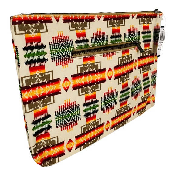Pendleton Chief Joseph Canvas Big Zip Pouch. - Picture 6 of 14
